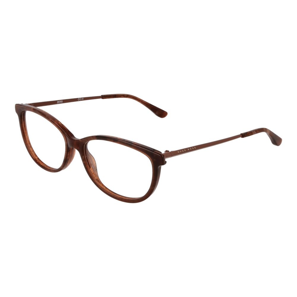 Lunettes (monture) Hugo Boss marron en acétate