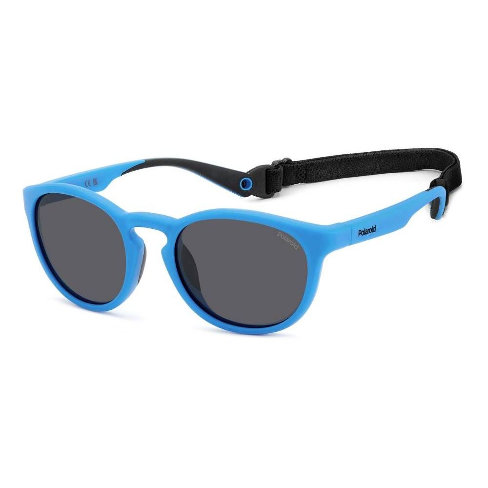 Lunettes de soleil en résine bleue Polaroid
