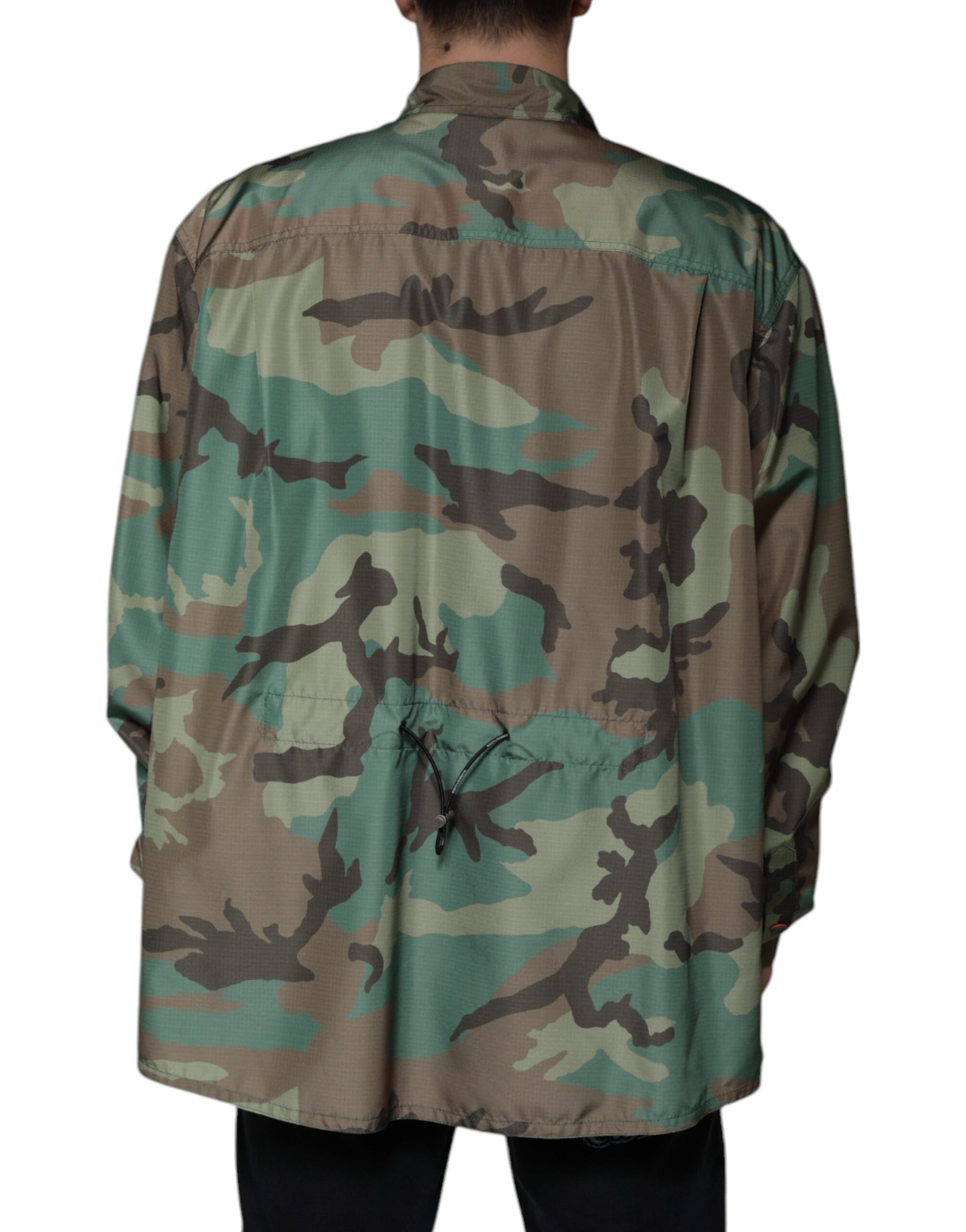 Chemise boutonnée Dolce & Gabbana camouflage multicolore