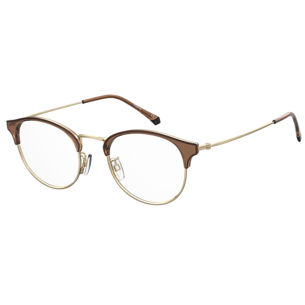 Lunettes Polaroid en métal marron (Monture)