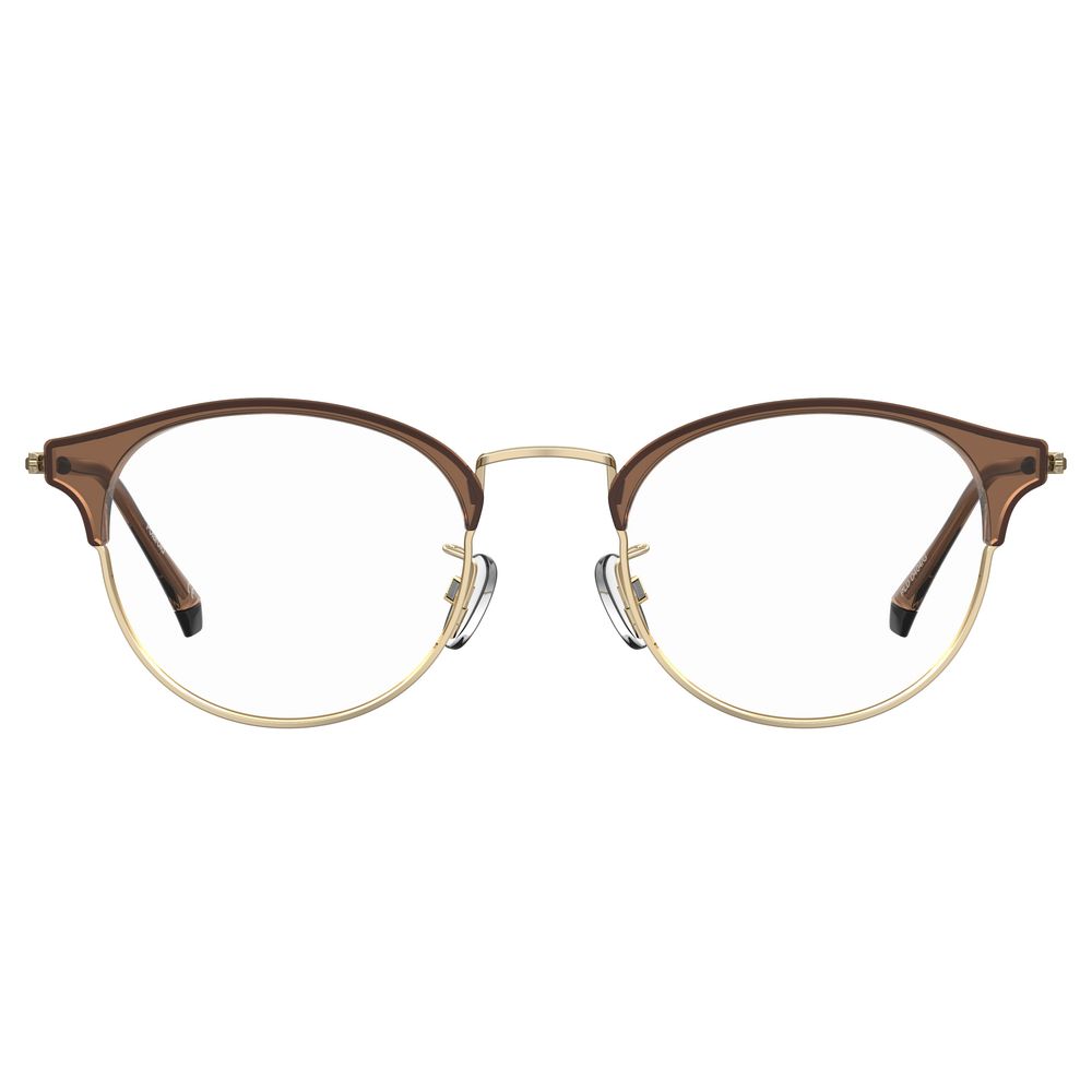 Lunettes Polaroid en métal marron (Monture)