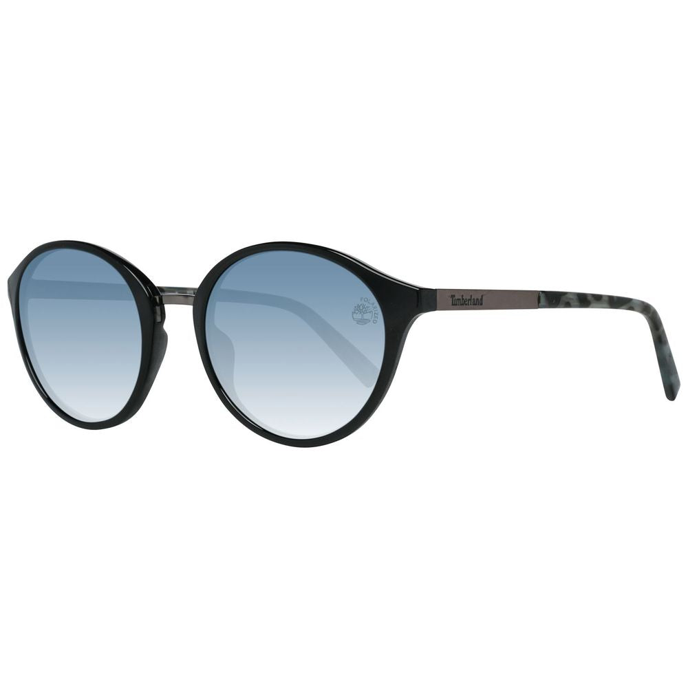 Lunettes de soleil en plastique noir Timberland