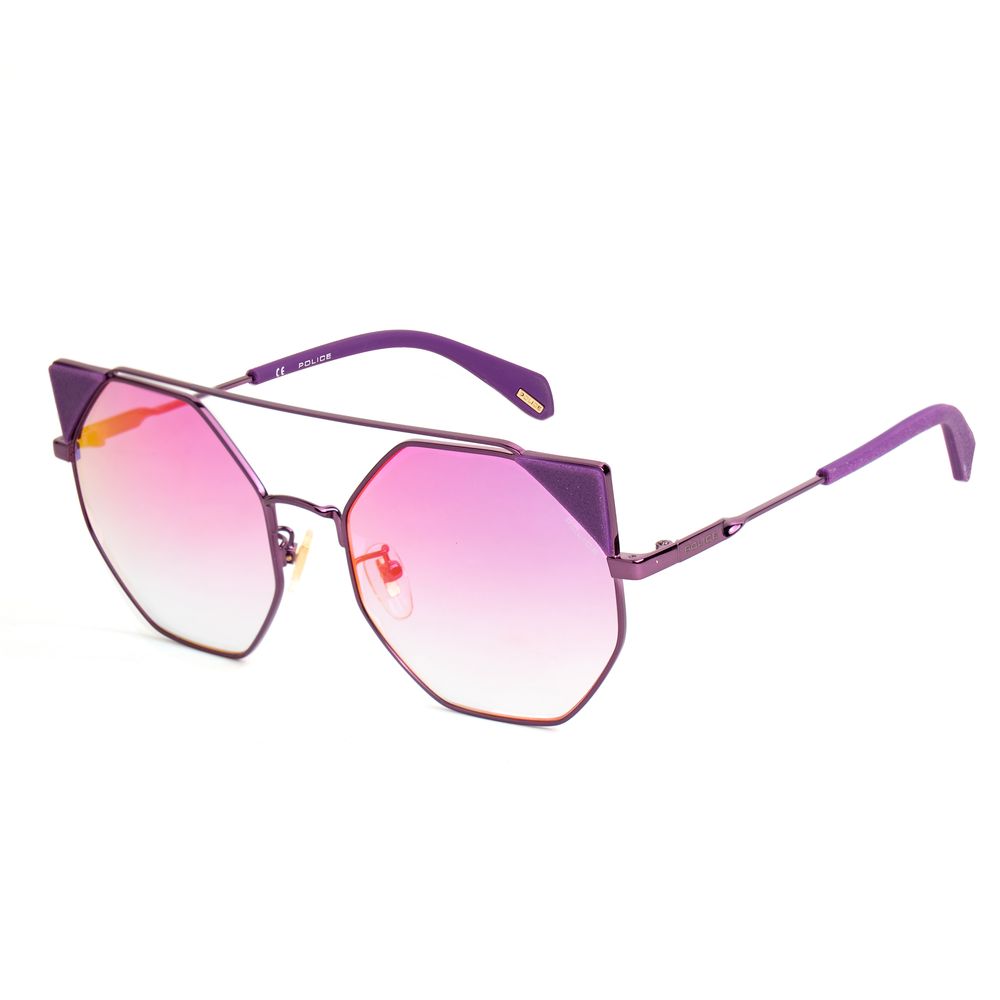 Lunettes de soleil Police en métal violet
