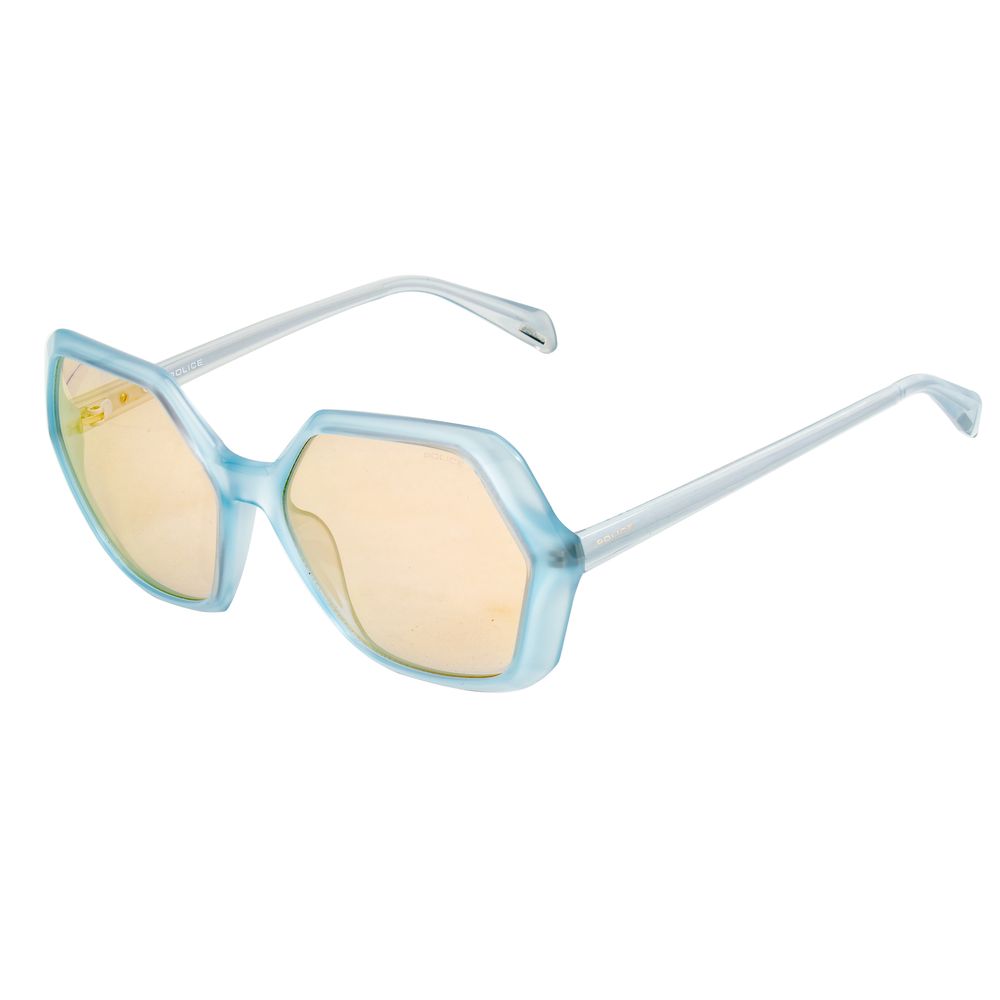 Lunettes de soleil injectées bleu Police