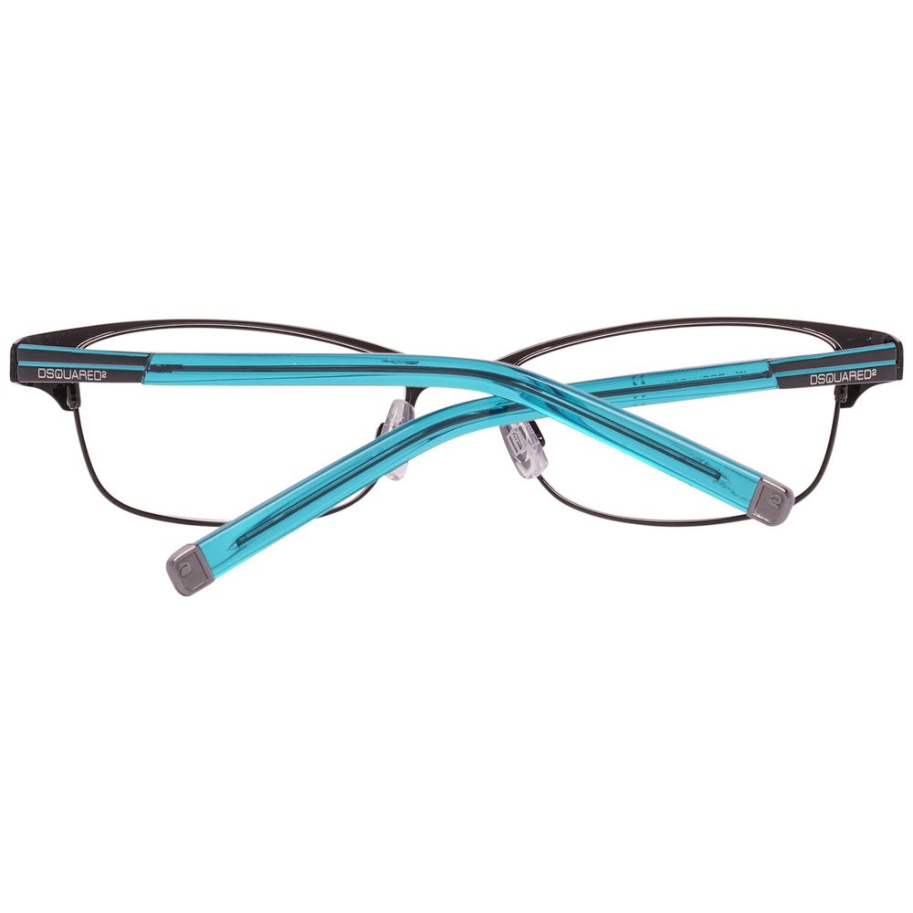 Dsquared² Black Metal Glasses (Frames)