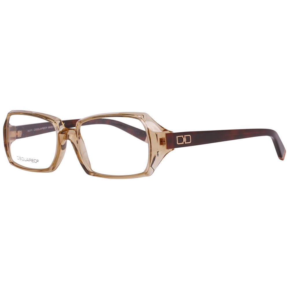 Lunettes de vue (monture) en plastique marron Dsquared²