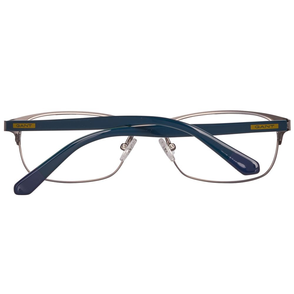 Lunettes (monture) en métal argenté Gant