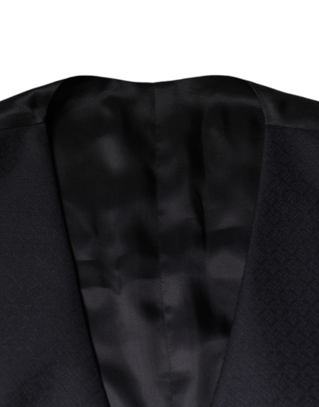 Dolce & Gabbana Gilet Noir en Laine Robe Gilet Formel