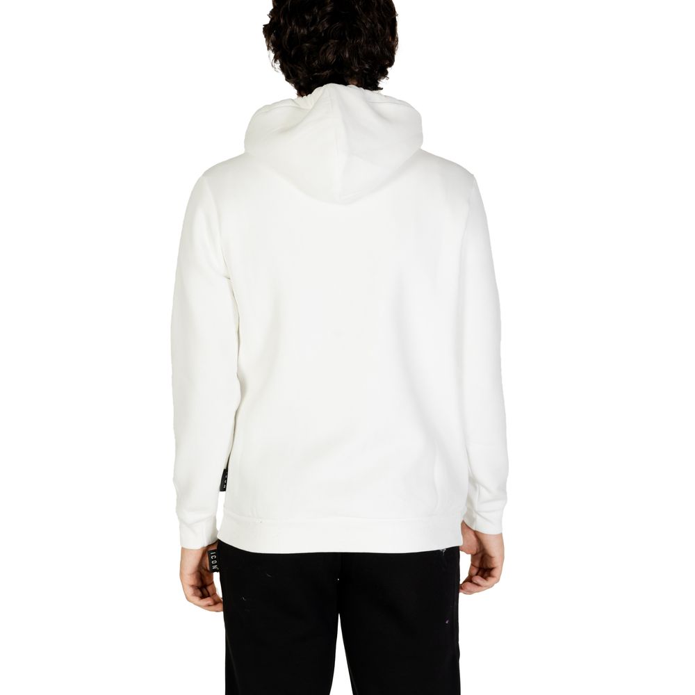 Icon – Kapuzenpullover aus weißer Baumwolle