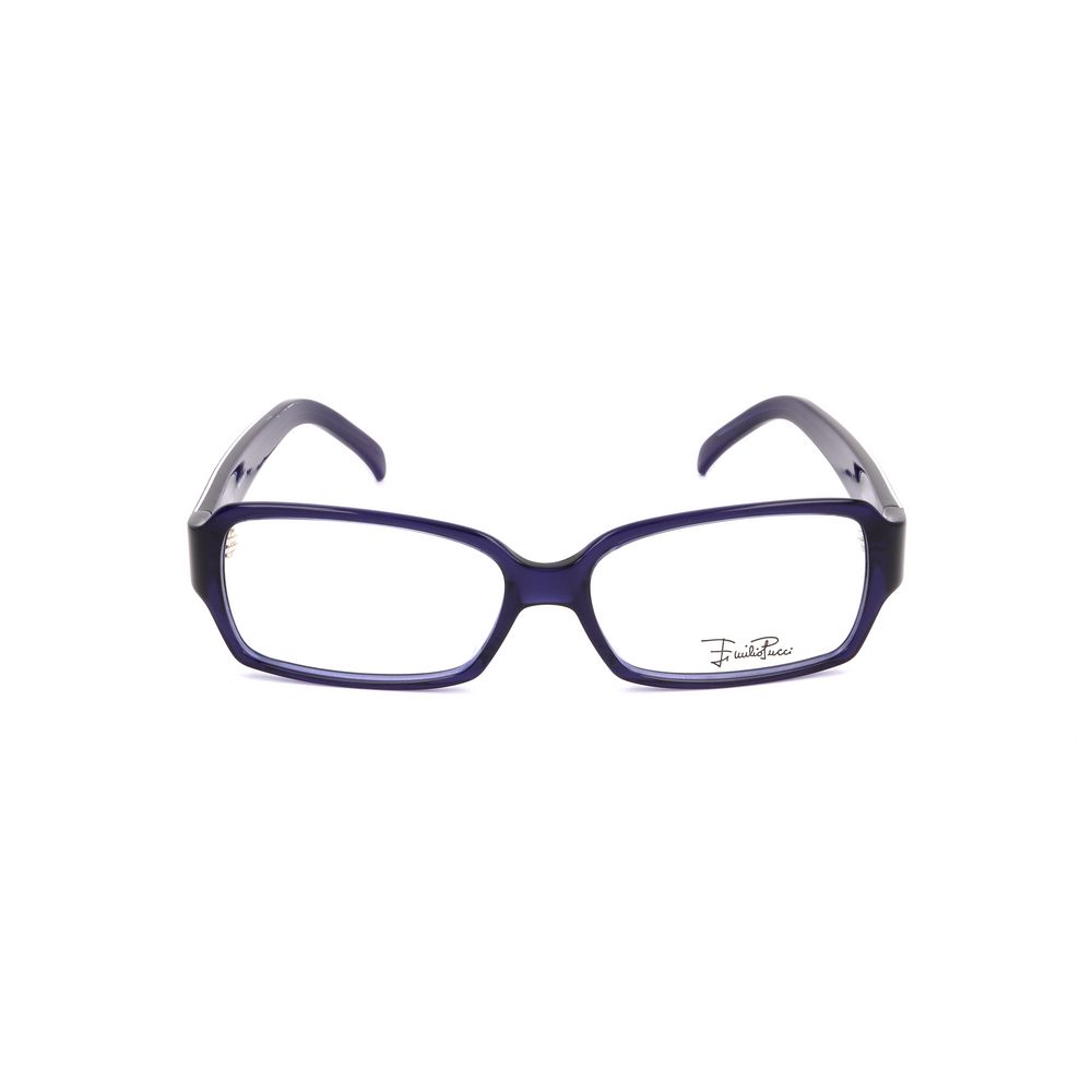 Lunettes Emilio Pucci en plastique bleu (montures)