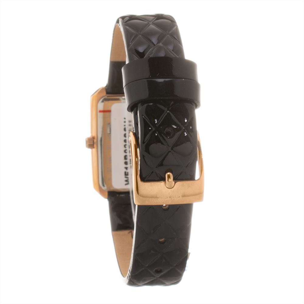 Montre habillée Folli Follie en cuir noir