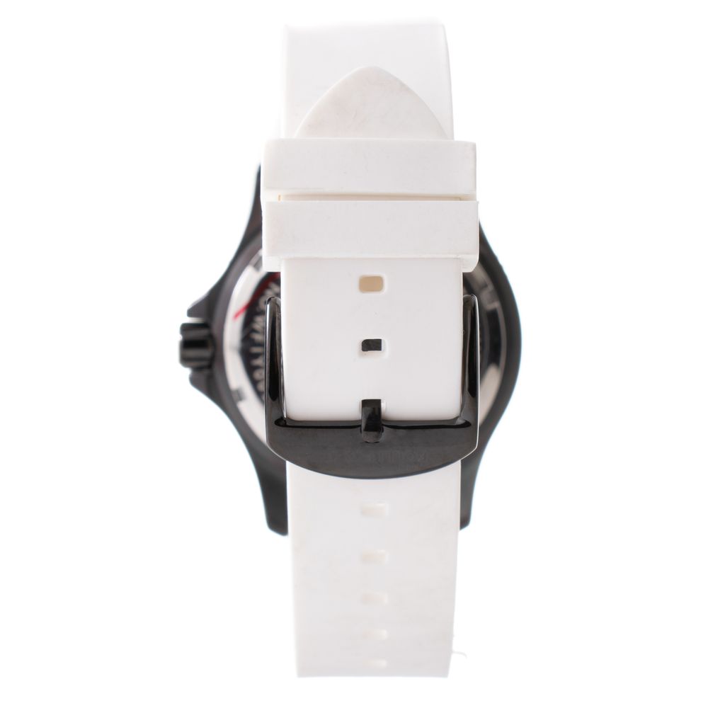 Montre-bracelet Folli Follie blanche en acier inoxydable
