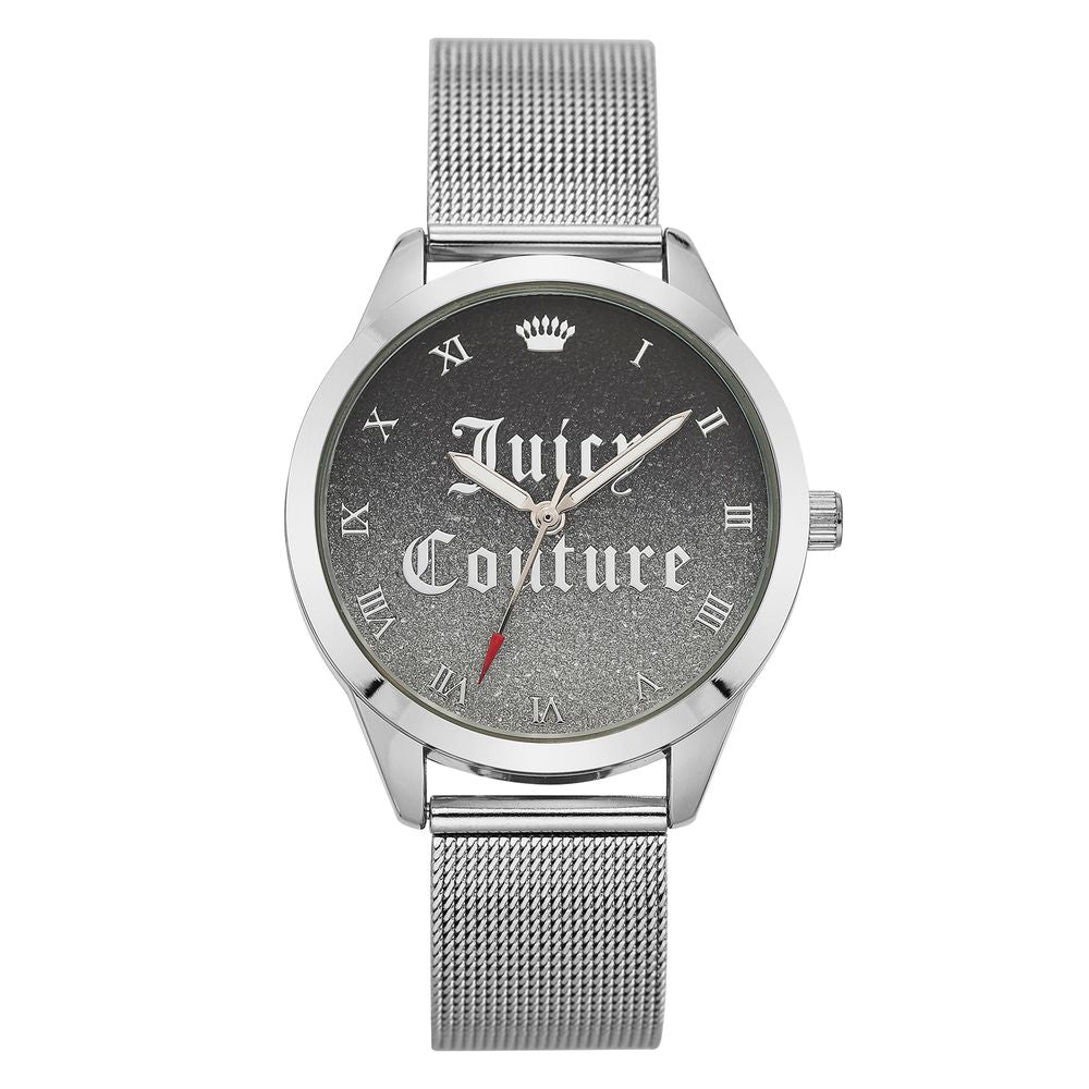 Montre de soirée Juicy Couture en acier inoxydable argenté