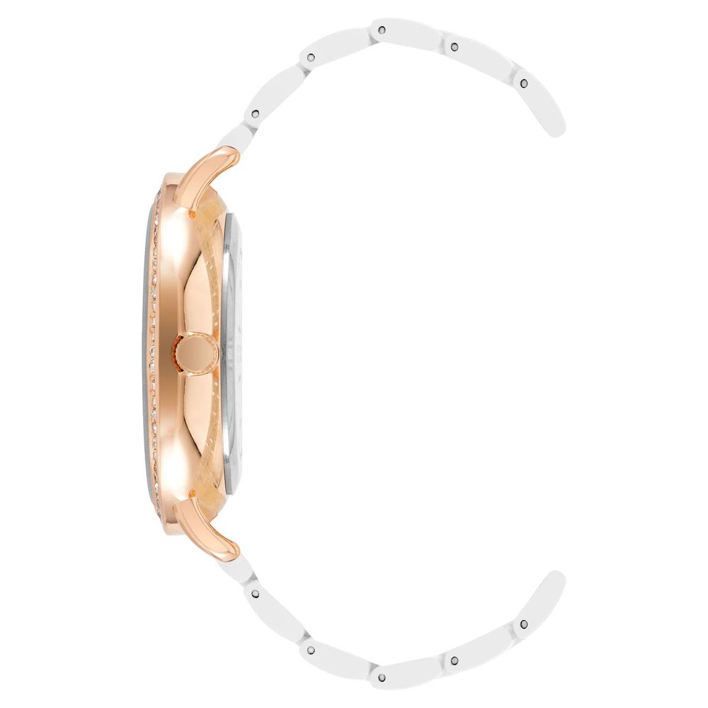 Montre habillée en métal blanc Juicy Couture