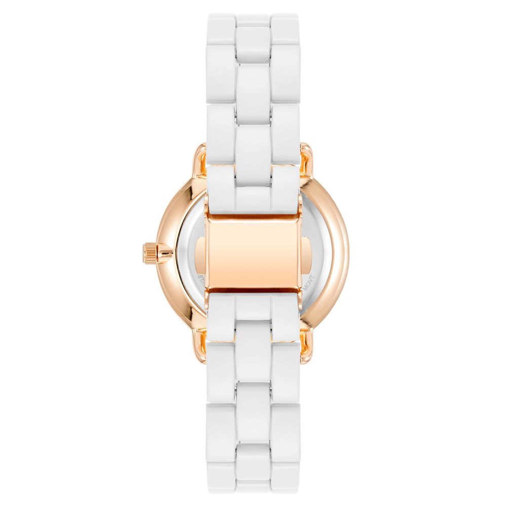 Montre habillée en métal blanc Juicy Couture