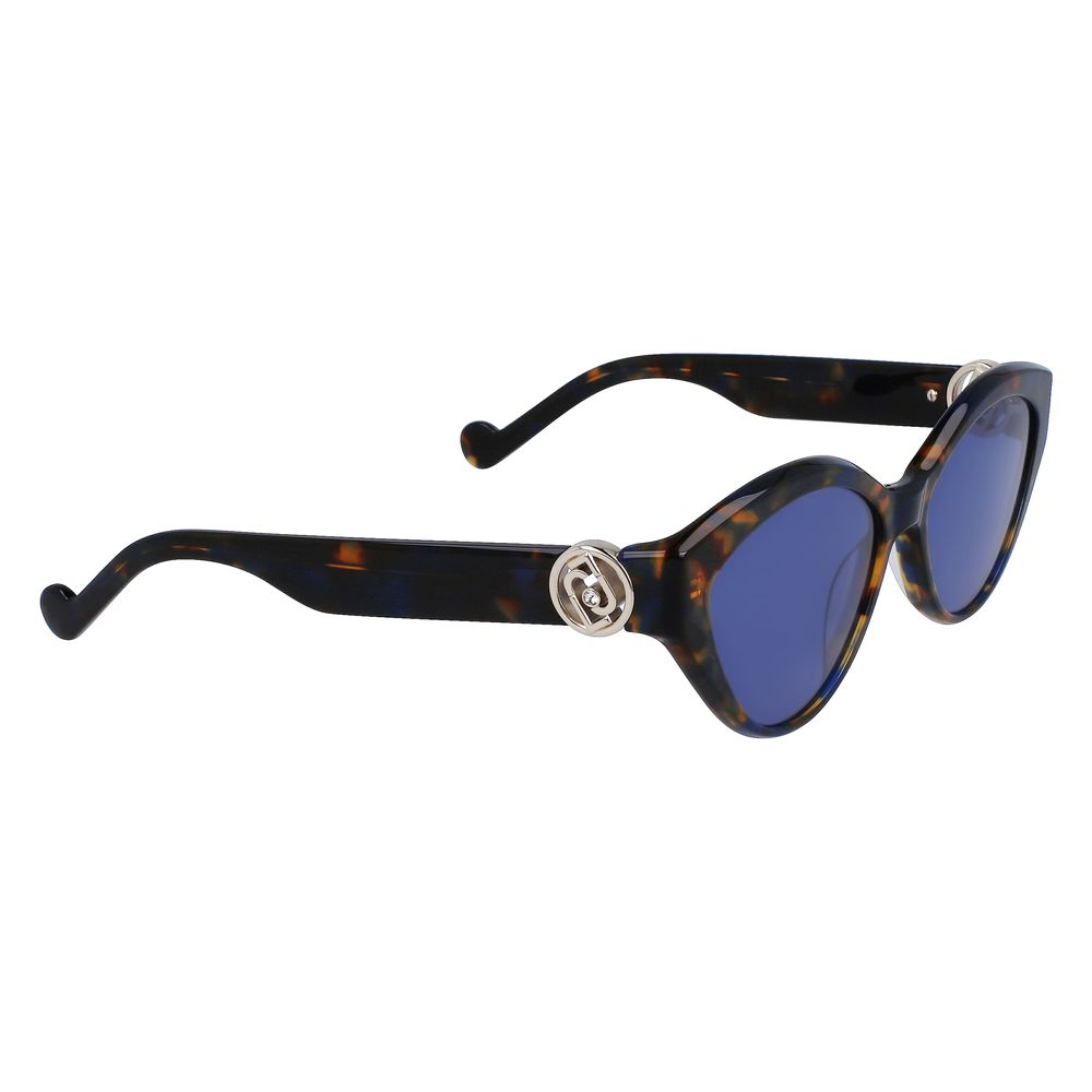 Lunettes de soleil Liu Jo en acétate bleu