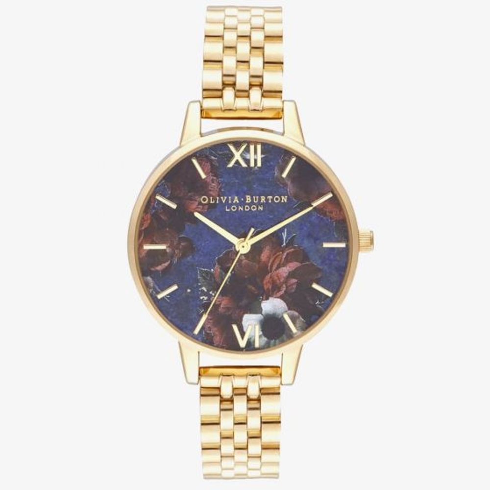 Montre habillée Olivia Burton en acier inoxydable doré