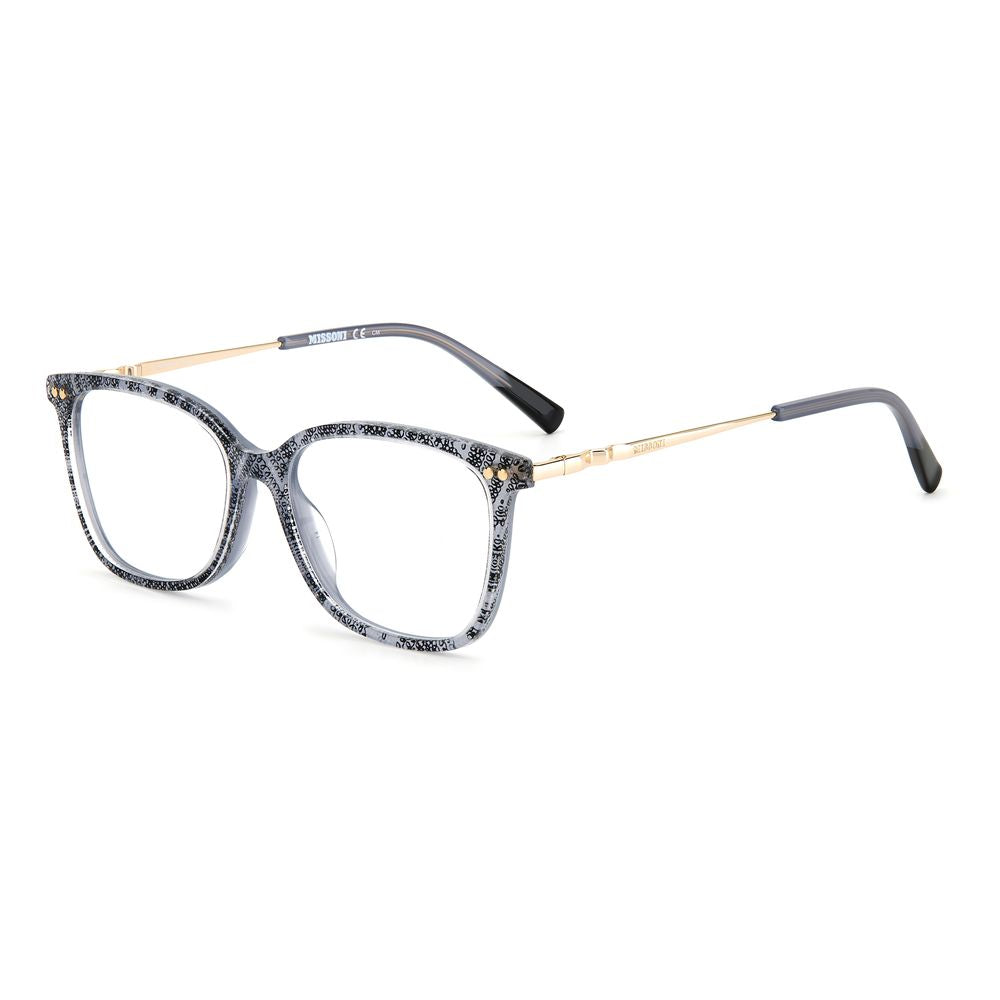 Lunettes Missoni en acétate noir et blanc (Monture)