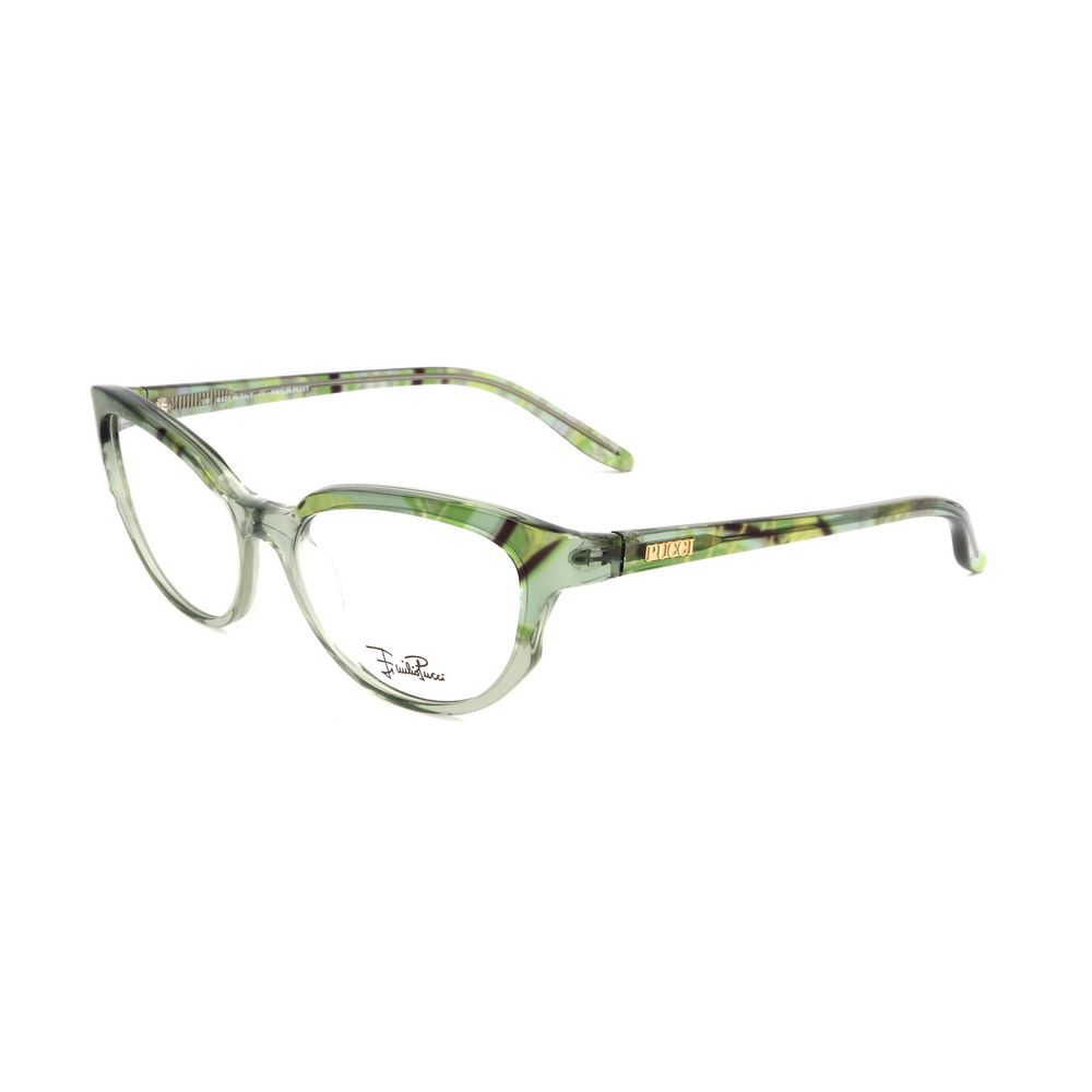 Lunettes en plastique vert Emilio Pucci (Montures)