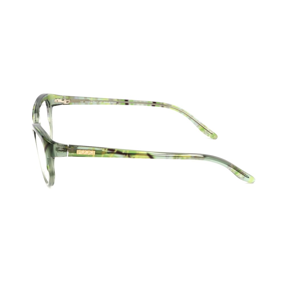 Lunettes en plastique vert Emilio Pucci (Montures)