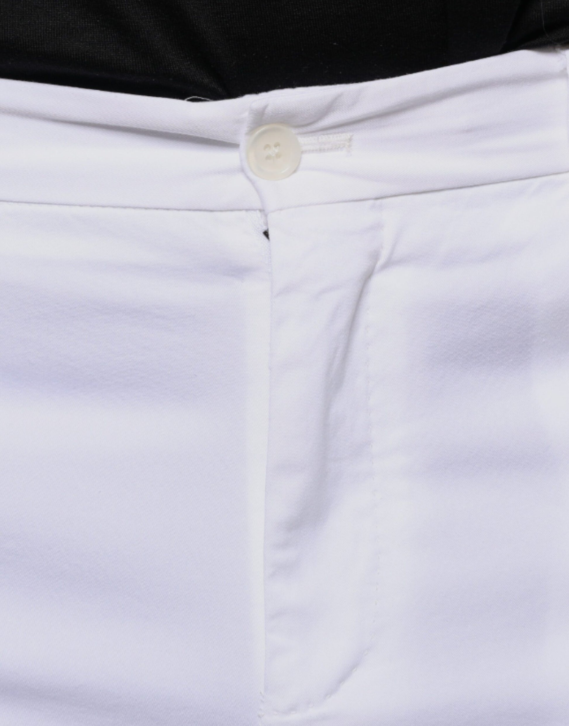Dolce & Gabbana Pantalon habillé ajusté en coton blanc