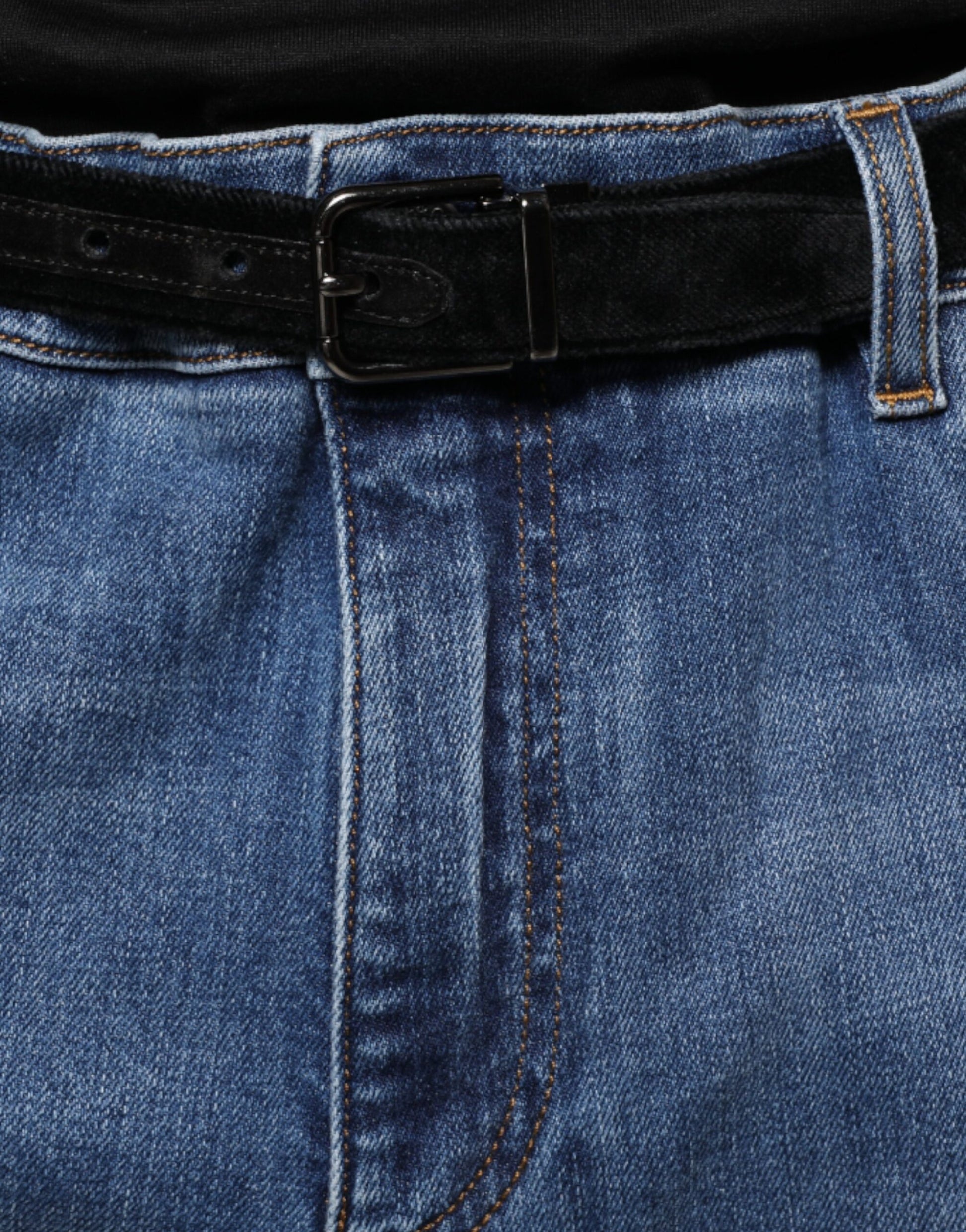 Dolce & Gabbana Blue Relaxed Fit Jeans for Men additional view