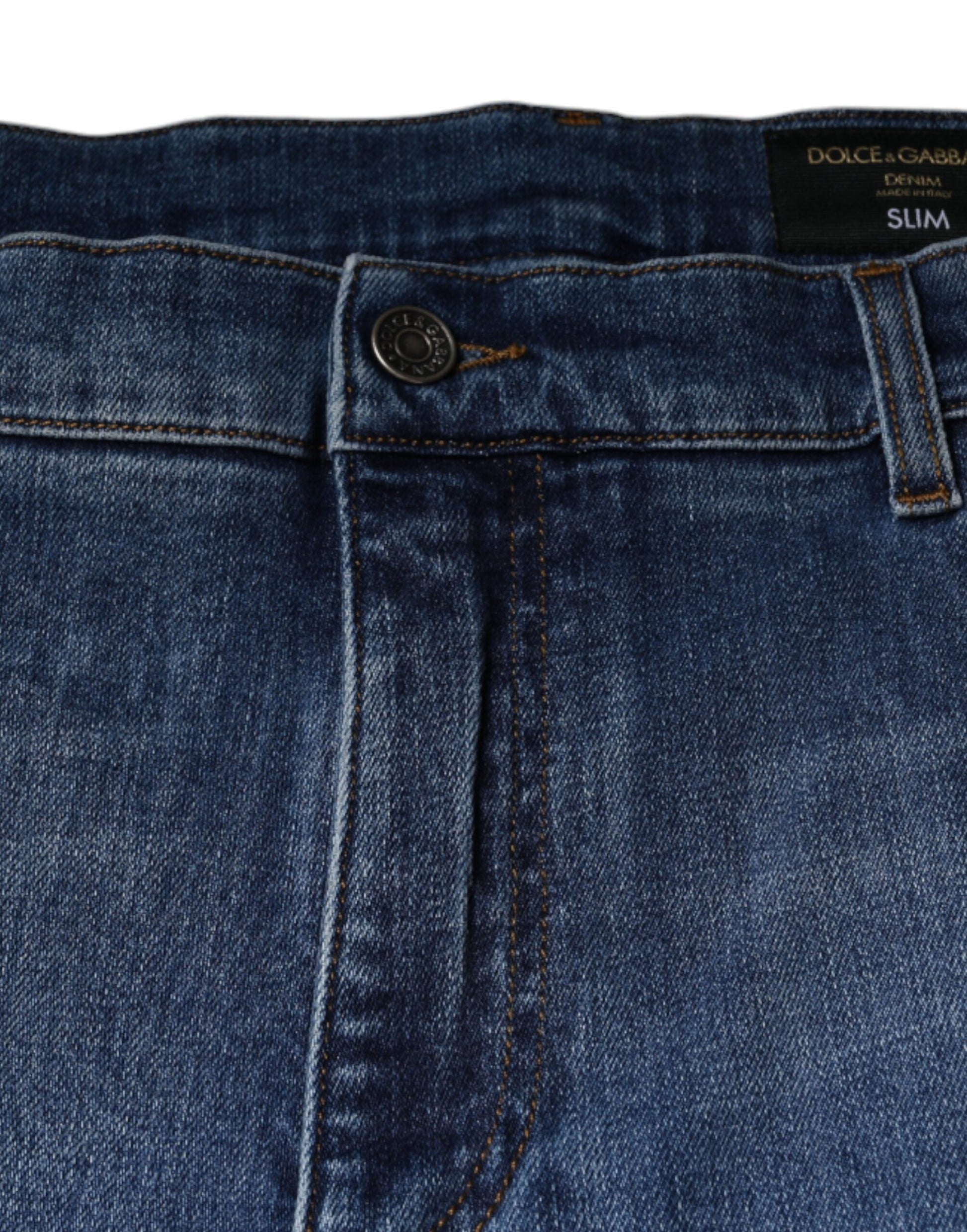 Dolce & Gabbana Blue Relaxed Fit Jeans for Men additional view