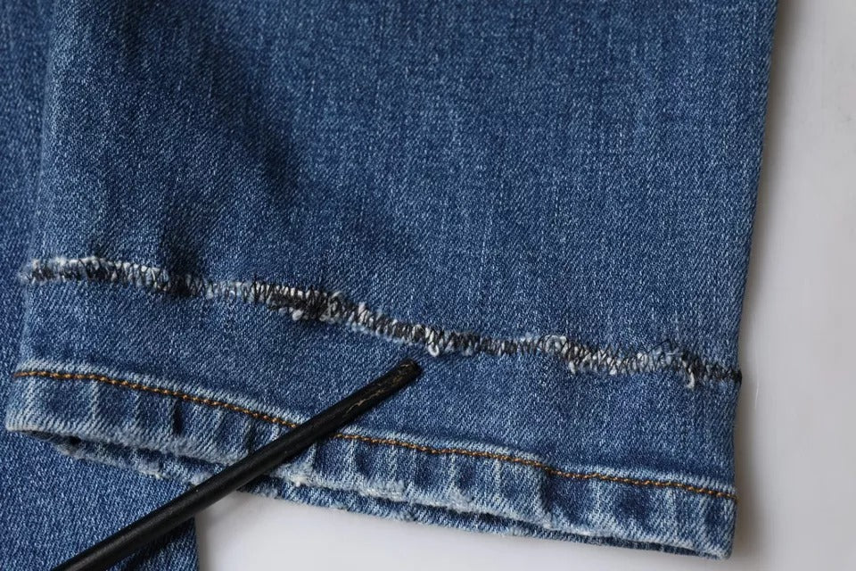 Dolce & Gabbana Blue Relaxed Fit Jeans for Men additional view