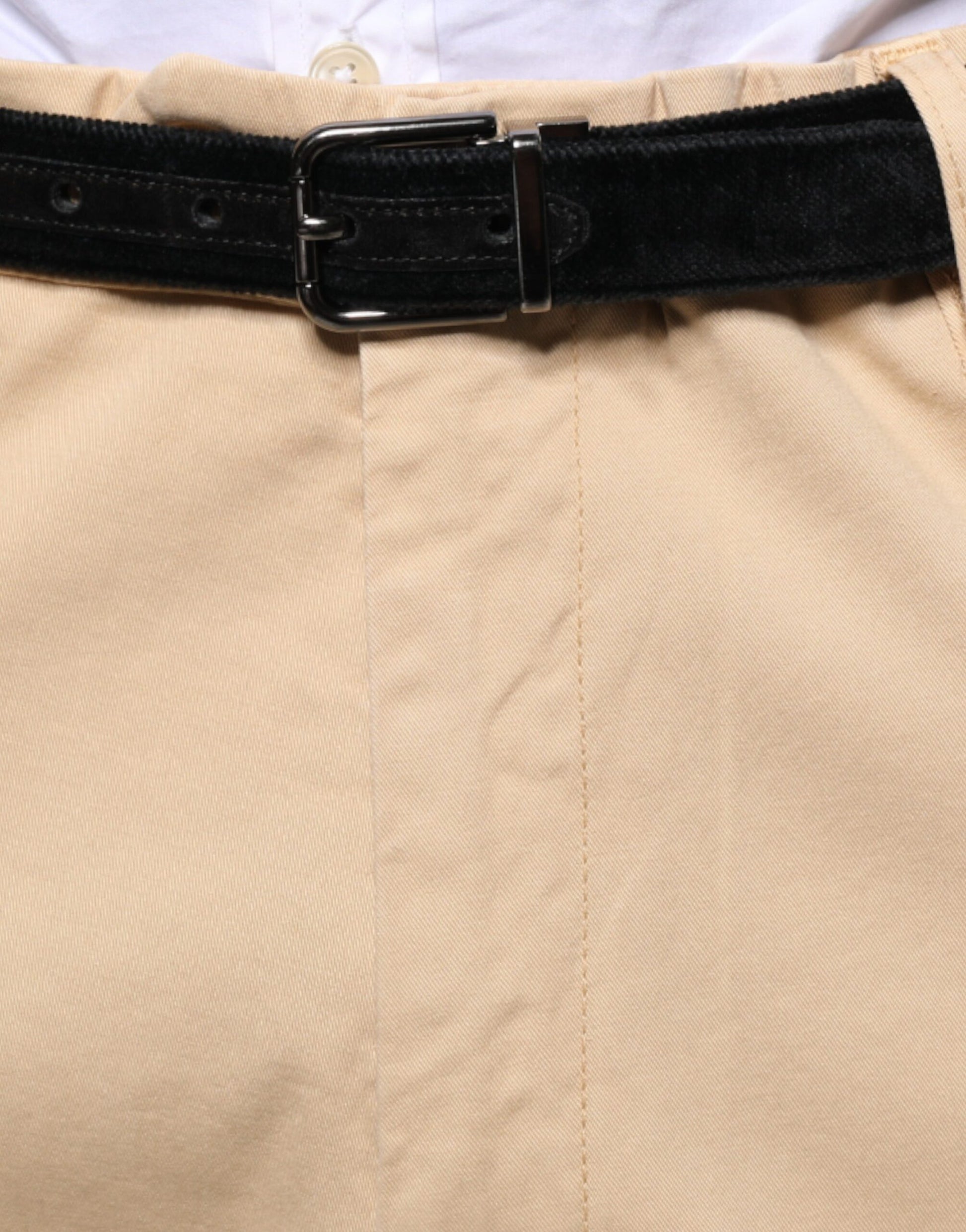 Don The Fuller HOUSTON Pantalon habillé court beige pour homme