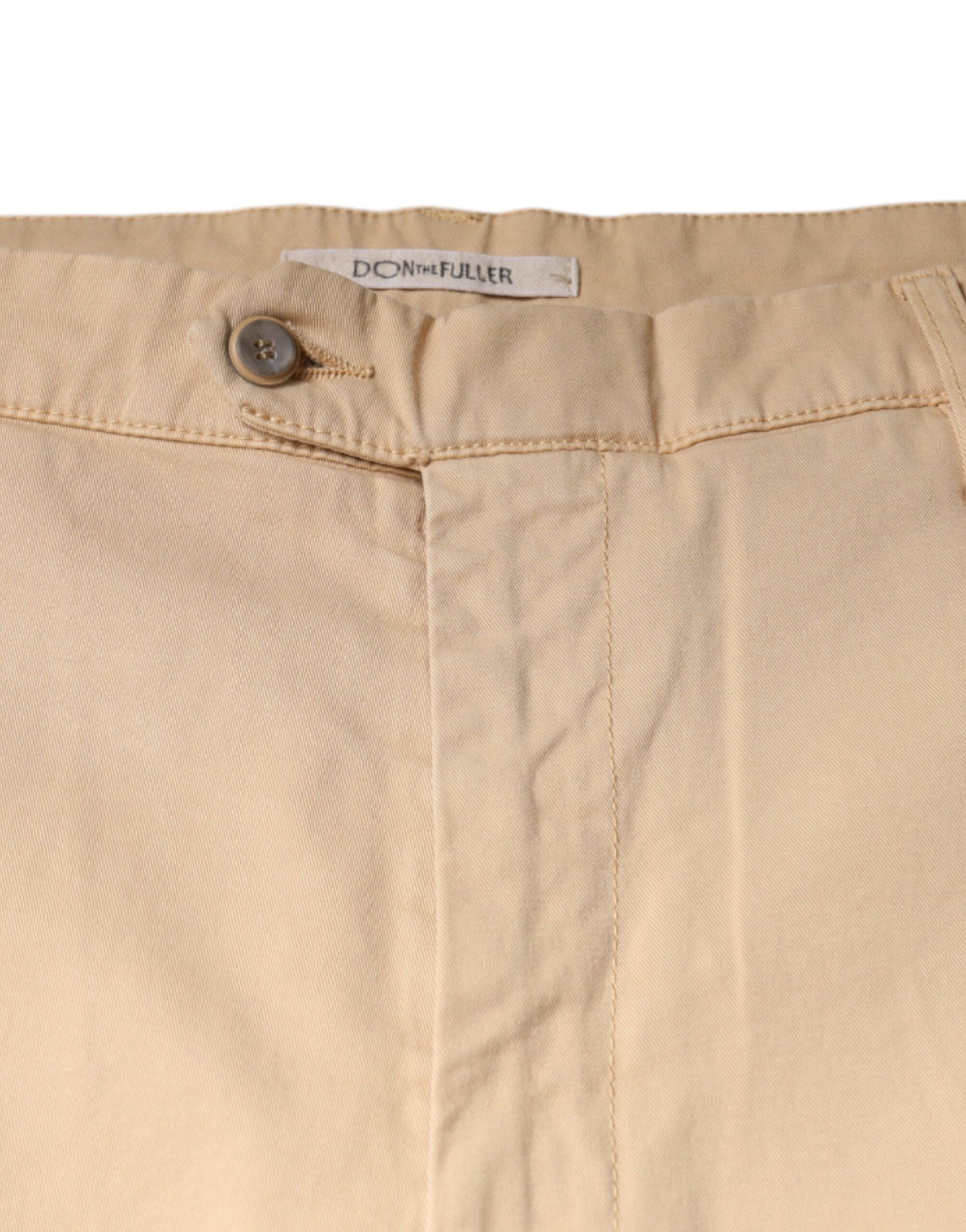 Don The Fuller HOUSTON Pantalon habillé court beige pour homme
