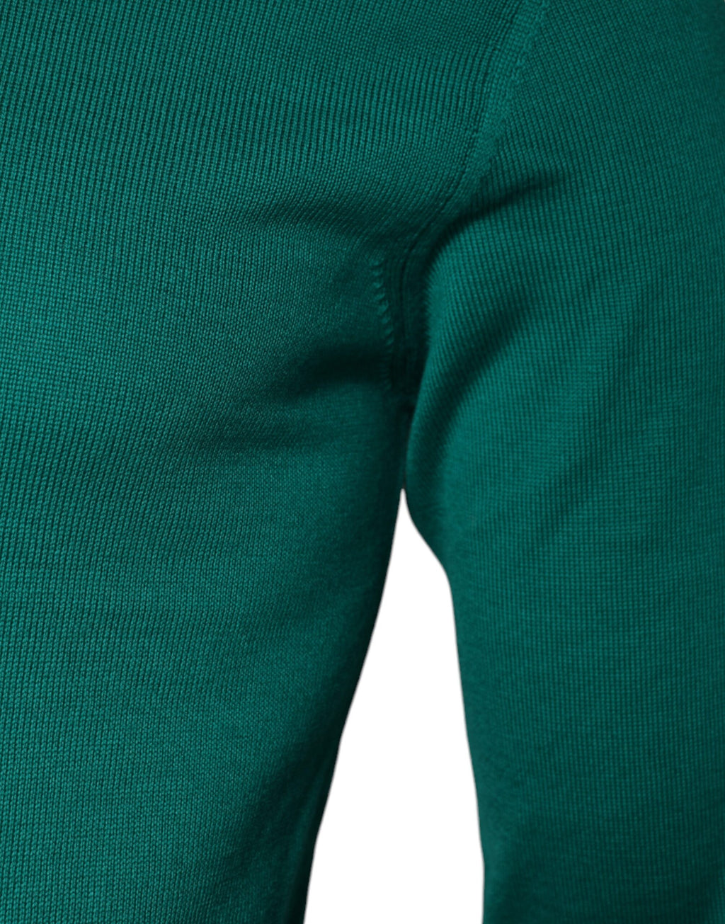 Pull ras du cou Dolce & Gabbana en maille de laine verte