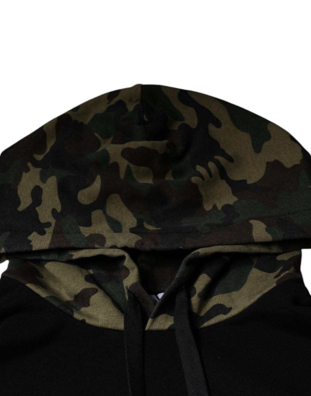 Pull à capuche Dolce & Gabbana camouflage noir