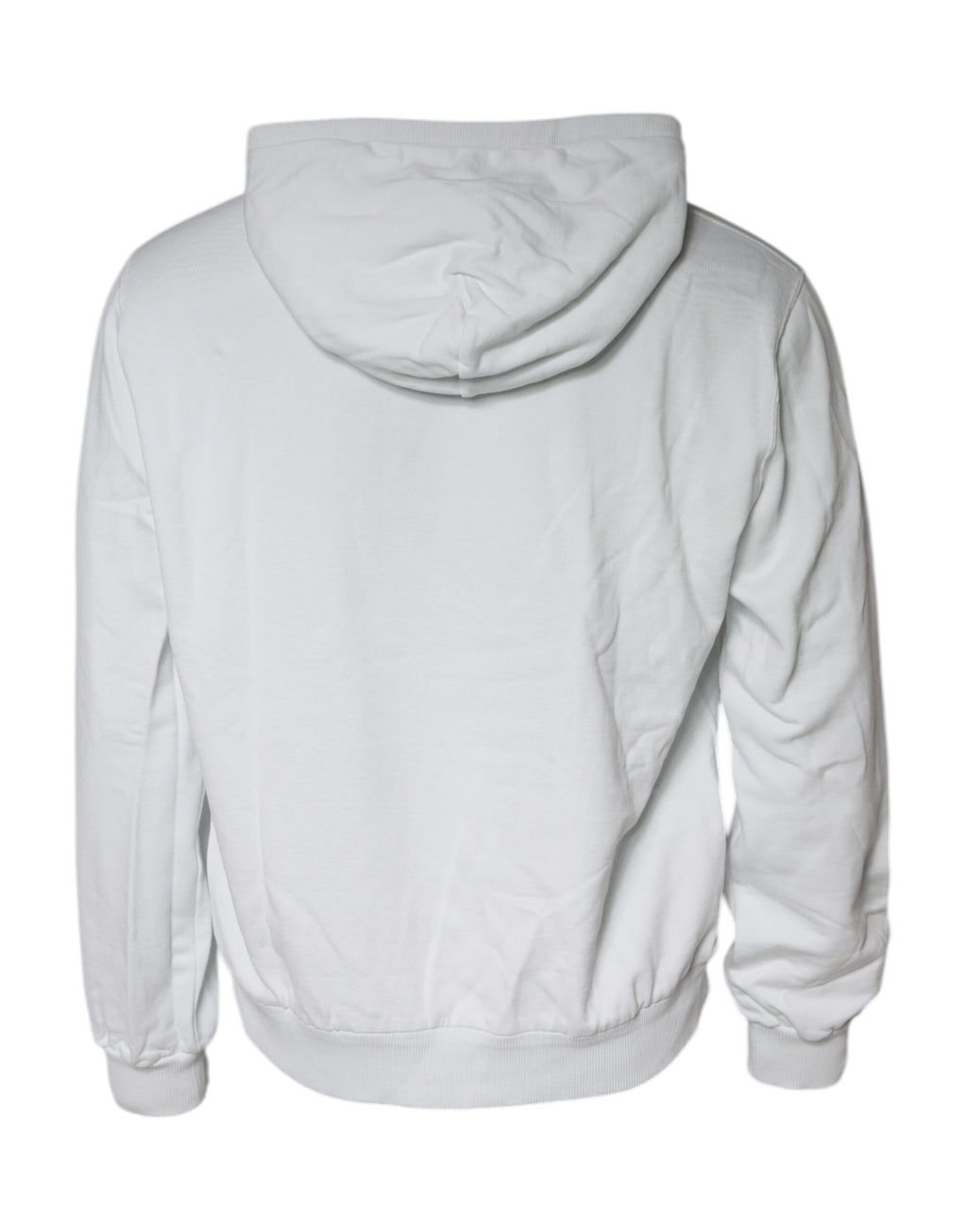 Pull en coton à capuche blanc Dolce & Gabbana Caesar
