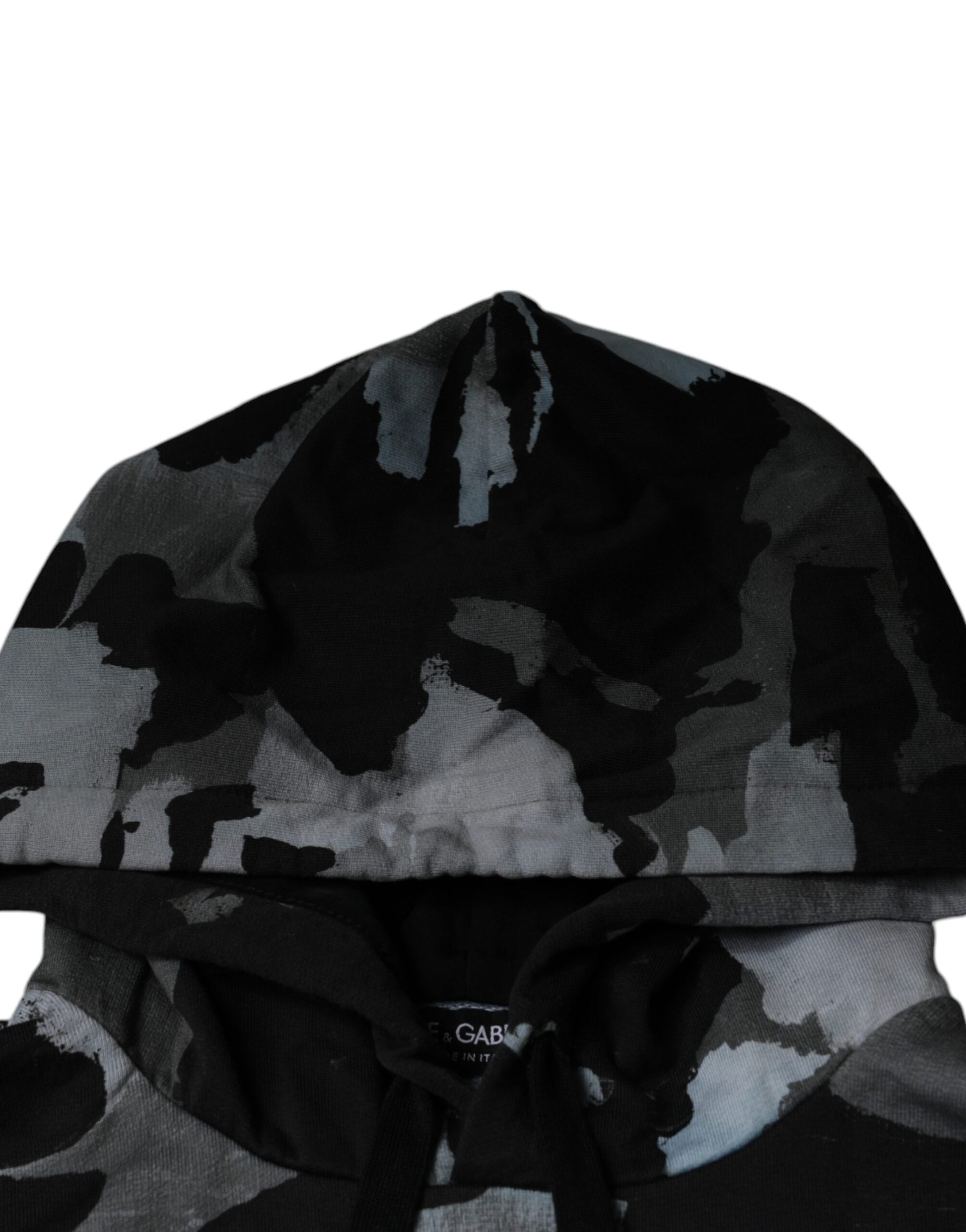 Dolce & Gabbana Multicolor Camouflage Men Hooded Sweater (Copy)