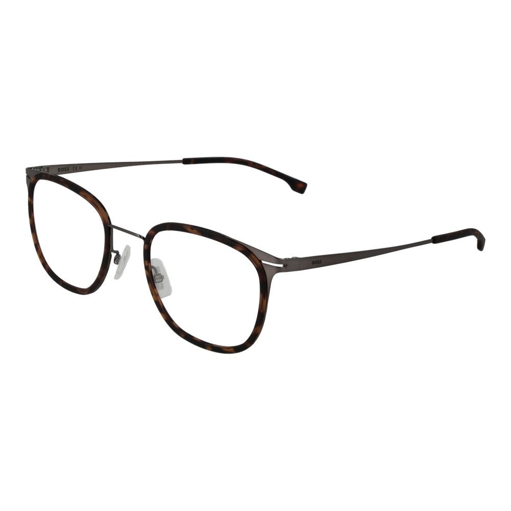 Lunettes Hugo Boss en acier inoxydable marron (Montures)