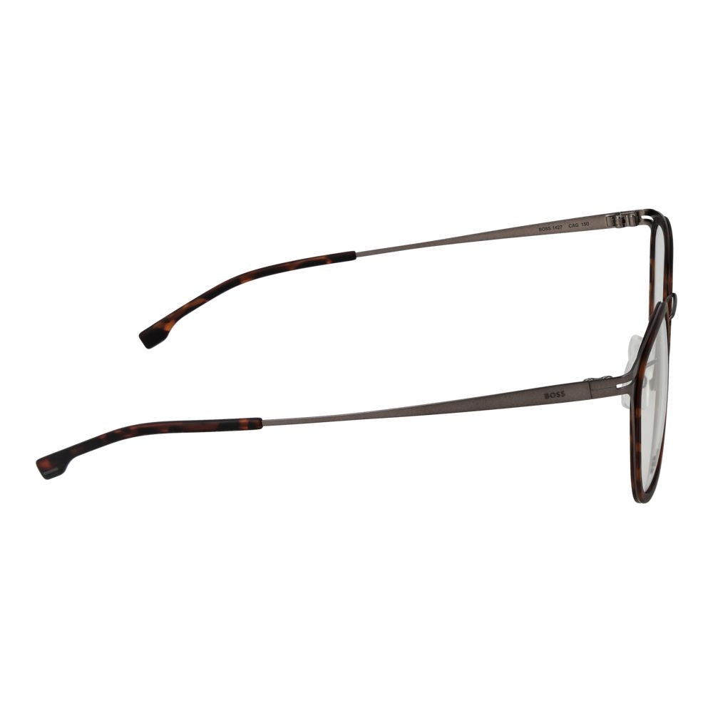 Lunettes Hugo Boss en acier inoxydable marron (Montures)