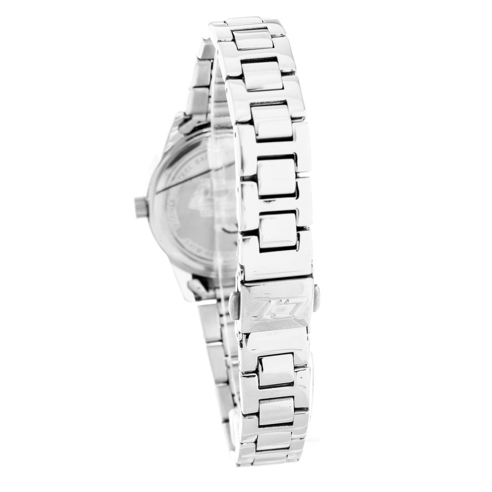 Montre Chronotech en acier inoxydable argenté avec bracelet