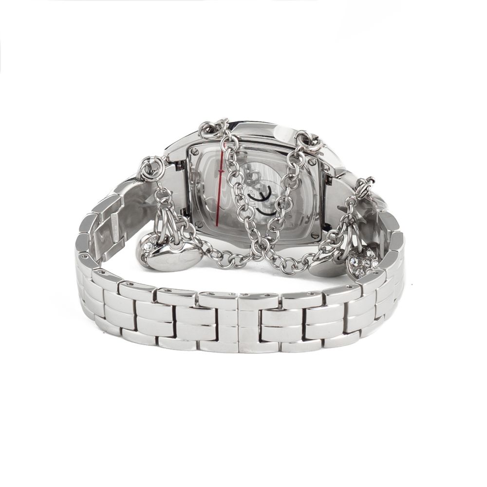 Chronotech Silver Stainless Steel Bracelet Watch