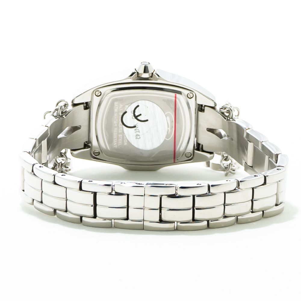 Montre Chronotech en acier inoxydable argenté avec bracelet