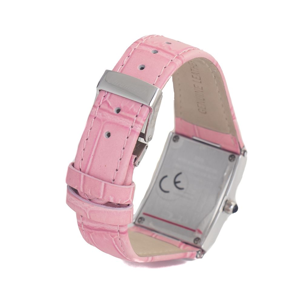 Montre habillée Chronotech en cuir multicolore