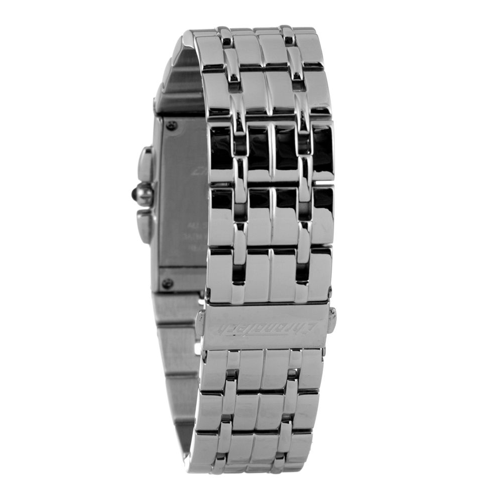 Montre de soirée Chronotech en acier inoxydable argenté