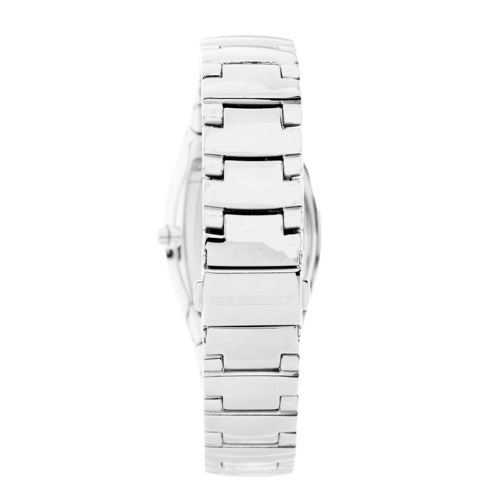 Montre de soirée Chronotech en acier inoxydable argenté