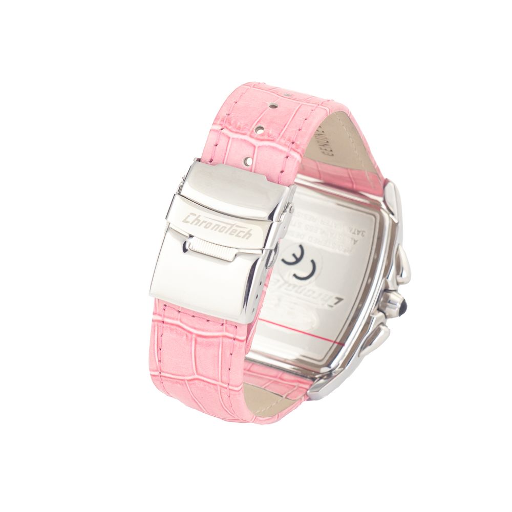 Montre Chronotech en acier inoxydable argenté avec bracelet