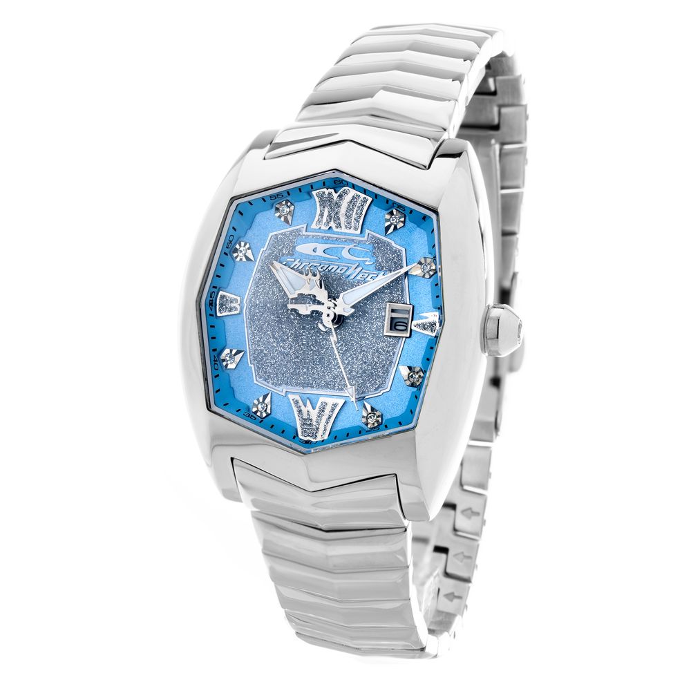 Montre de ville Chronotech en acier inoxydable argenté