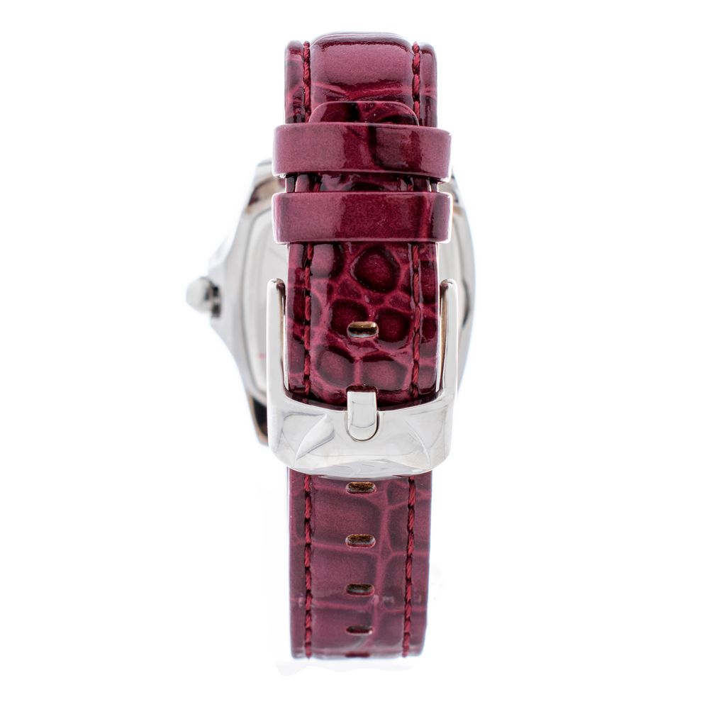 Montre habillée Chronotech en cuir multicolore