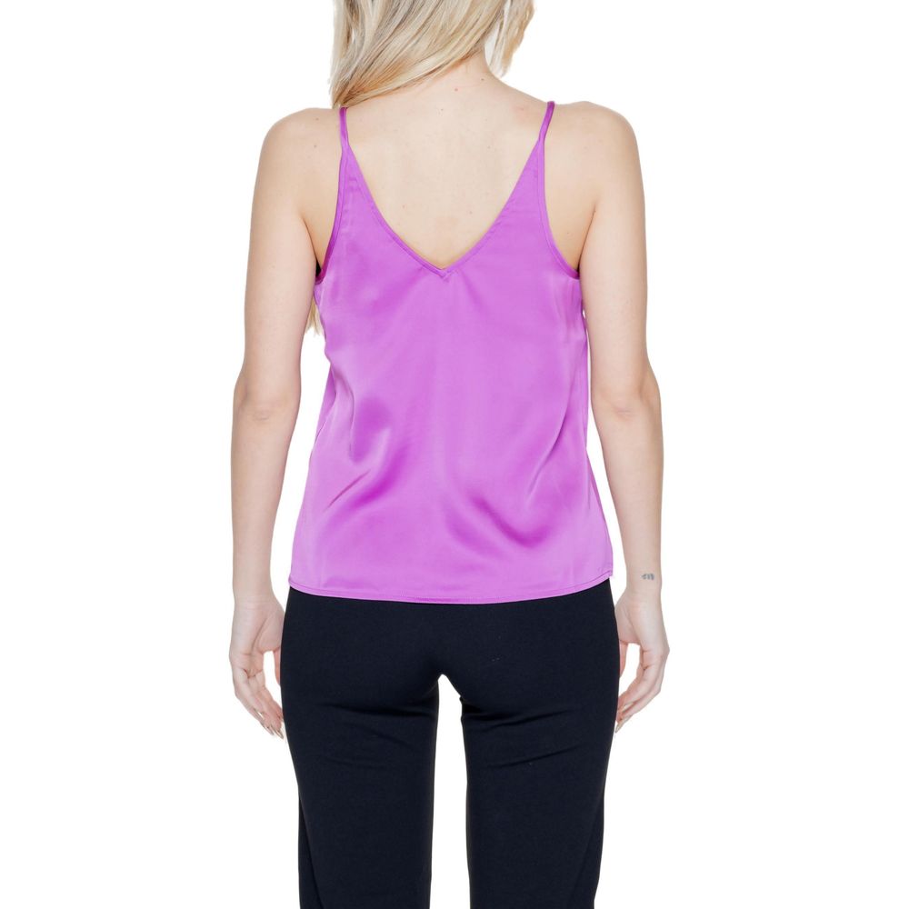 Haut en polyester rose Vila Clothes