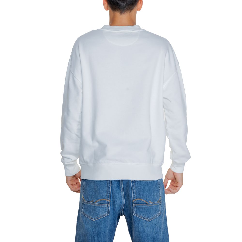 Weißes Replay-Baumwoll-Sweatshirt