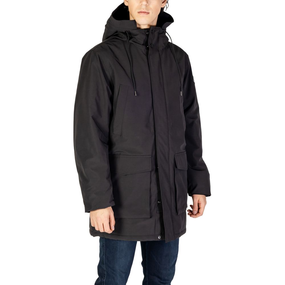 Replay – Schwarzer Polyamid-Parka