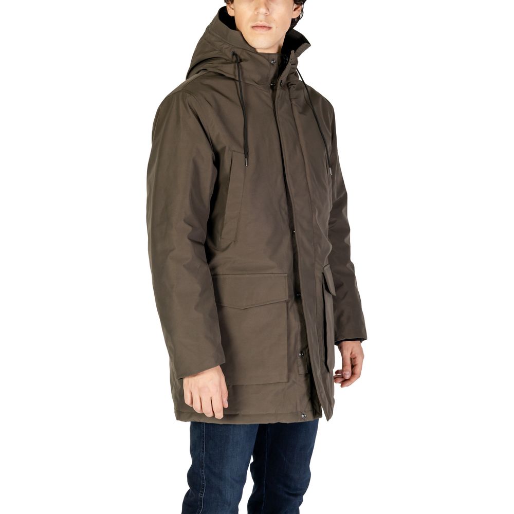 Replay – Grüner Polyamid-Parka
