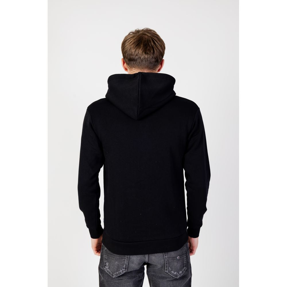 Sweat à capuche en polyester noir Jack Jones